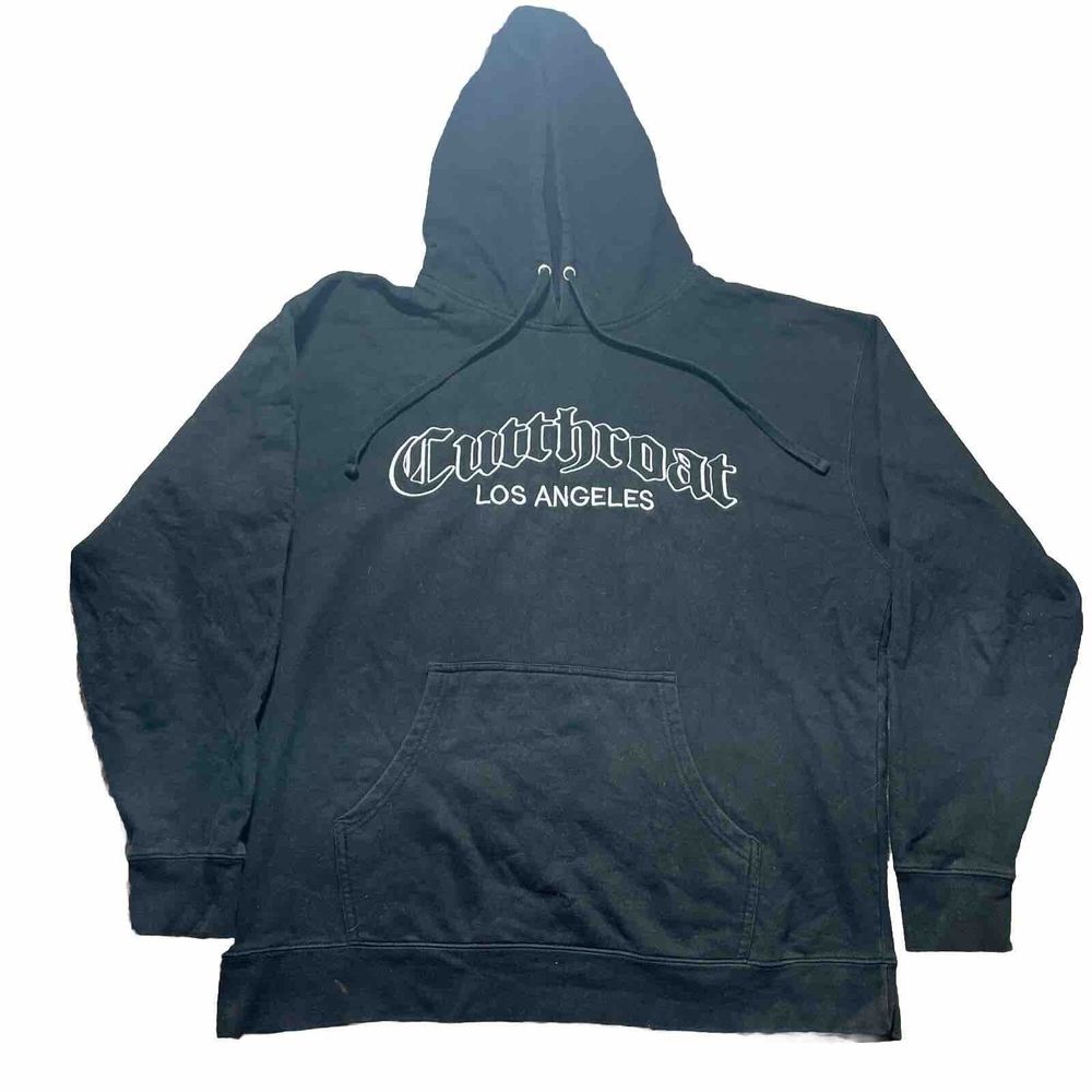 Cutthroat Los Angeles Xl Hoodie Black Pull String